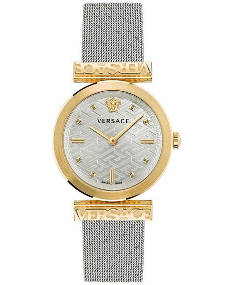 Women's Swiss Regalia Stainless Steel Mesh Bracelet Watch 